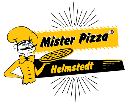Mister Pizza Helmstedt Logo